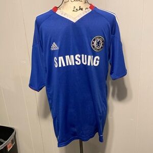 Adidas Blue Chelsea Soccer Jersey